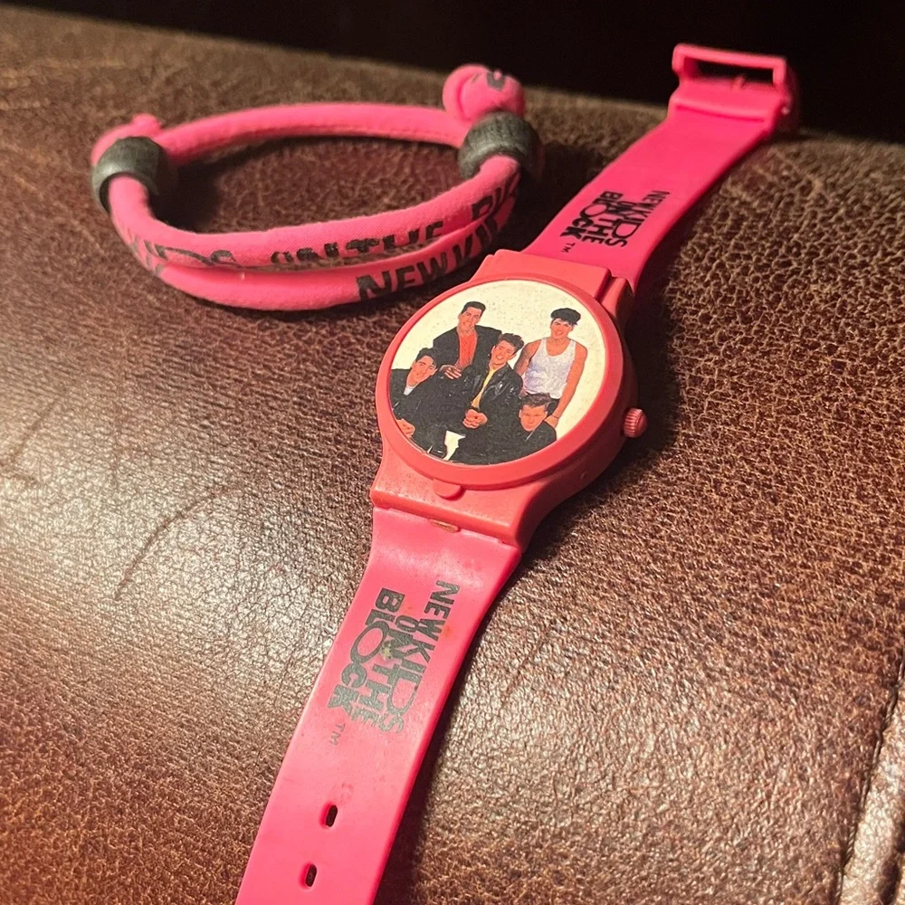 Vintage NKOTB Watch & bracelet
